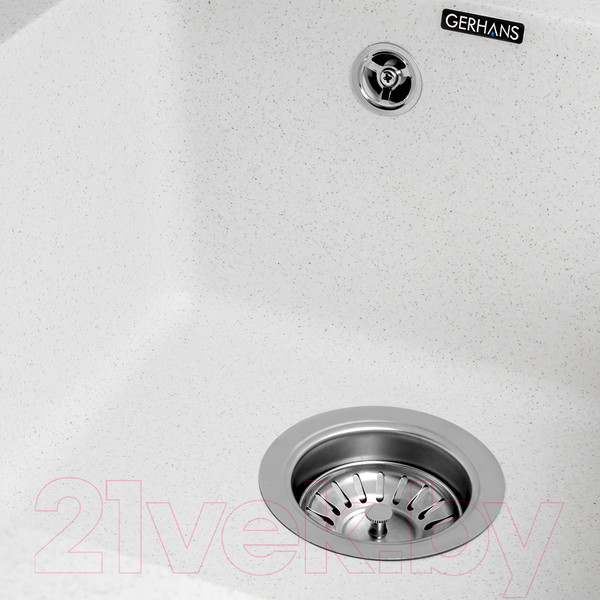 Изображение товара Мойка кухонная Gerhans A10 (белый)