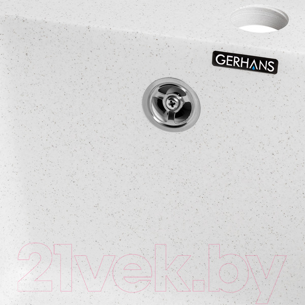 Изображение товара Мойка кухонная Gerhans A10 (белый)