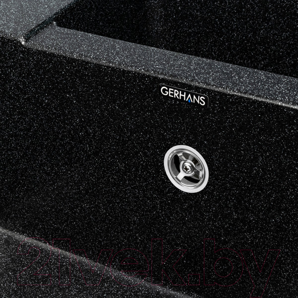 Изображение товара Мойка кухонная Gerhans C10 (черный)