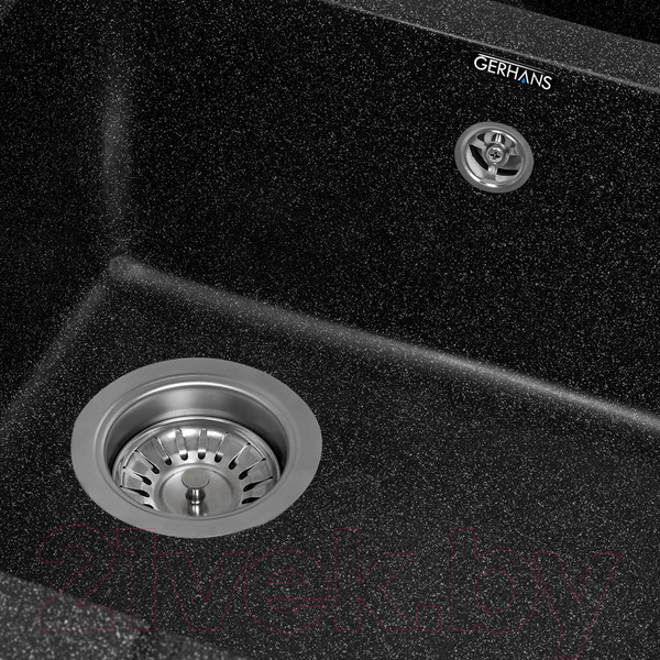 Изображение товара Мойка кухонная Gerhans E10 (черный)