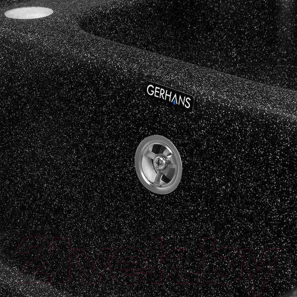 Изображение товара Мойка кухонная Gerhans E10 (черный)