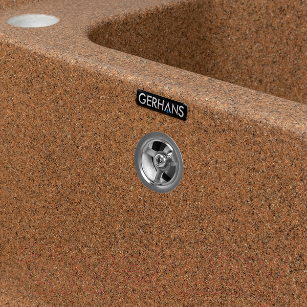 Изображение товара Мойка кухонная Gerhans E10 (терракот)
