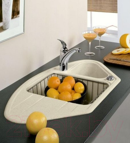 Изображение товара Мойка кухонная Gerhans E10 (белый)