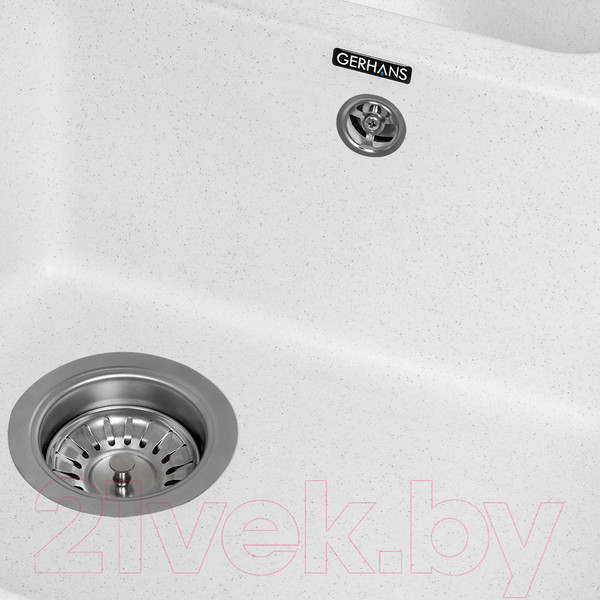 Изображение товара Мойка кухонная Gerhans E10 (белый)