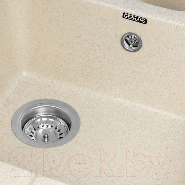 Изображение товара Мойка кухонная Gerhans E10 (бежевый)