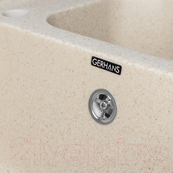 Изображение товара Мойка кухонная Gerhans E10 (бежевый)