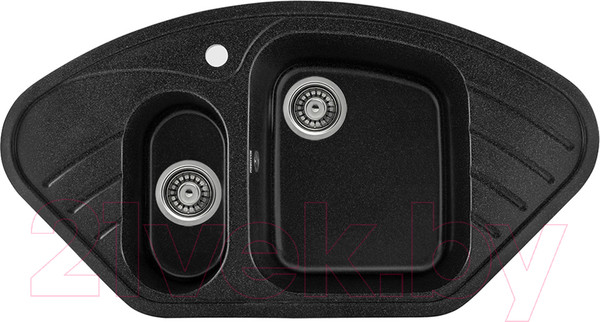 Изображение товара Мойка кухонная Gerhans E02 (черный)