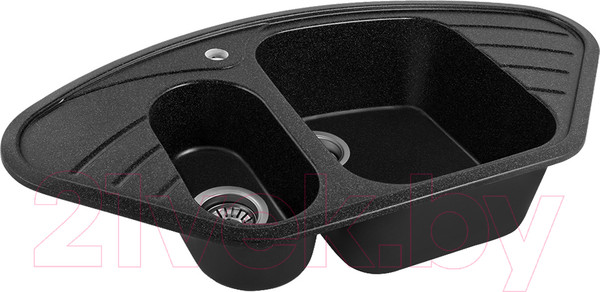 Изображение товара Мойка кухонная Gerhans E02 (черный)