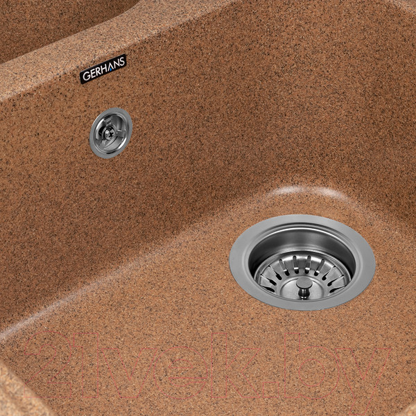 Изображение товара Мойка кухонная Gerhans E02 (терракот)