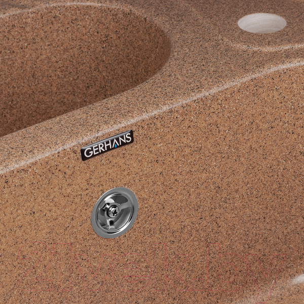 Изображение товара Мойка кухонная Gerhans E02 (терракот)