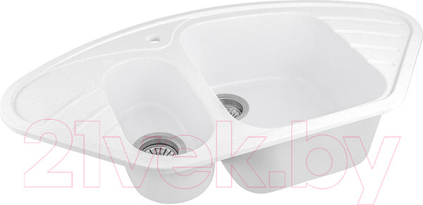 Изображение товара Мойка кухонная Gerhans E02 (белый)