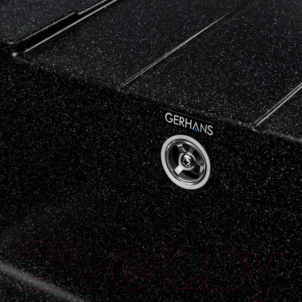 Изображение товара Мойка кухонная Gerhans B22 (черный)