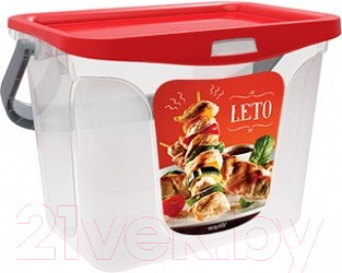 Изображение товара Емкость для хранения Berossi Leto ИК 36146000 (роза)