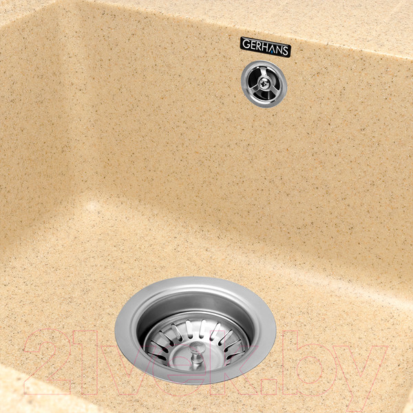 Изображение товара Мойка кухонная Gerhans B15 (песок)