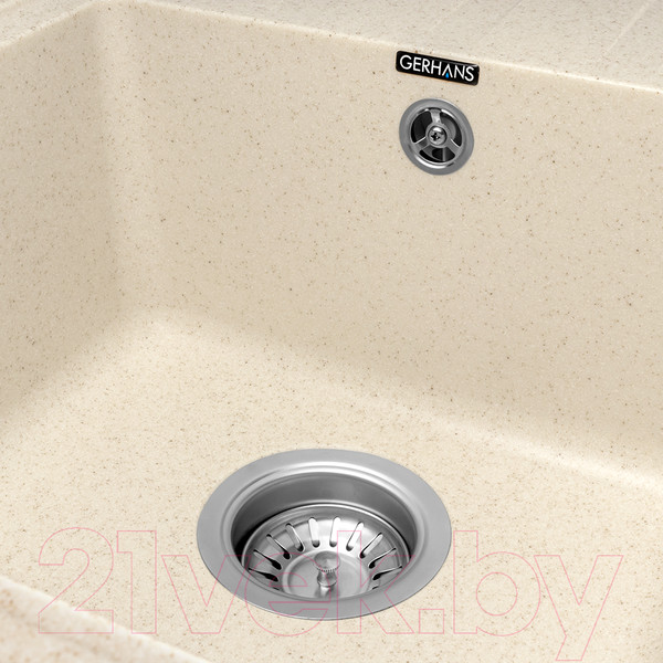Изображение товара Мойка кухонная Gerhans B15 (бежевый)