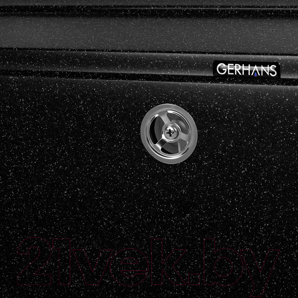 Изображение товара Мойка кухонная Gerhans A12 (черный)