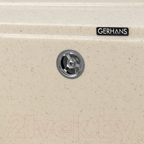 Изображение товара Мойка кухонная Gerhans A12 (бежевый)