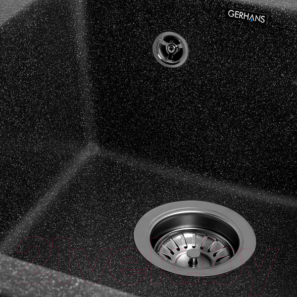Изображение товара Мойка кухонная Gerhans A10 (черный)