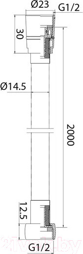Изображение товара Душевой шланг IDDIS A5071120
