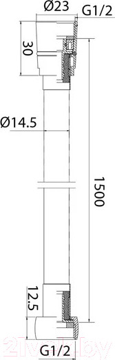 Изображение товара Душевой шланг IDDIS A5071115