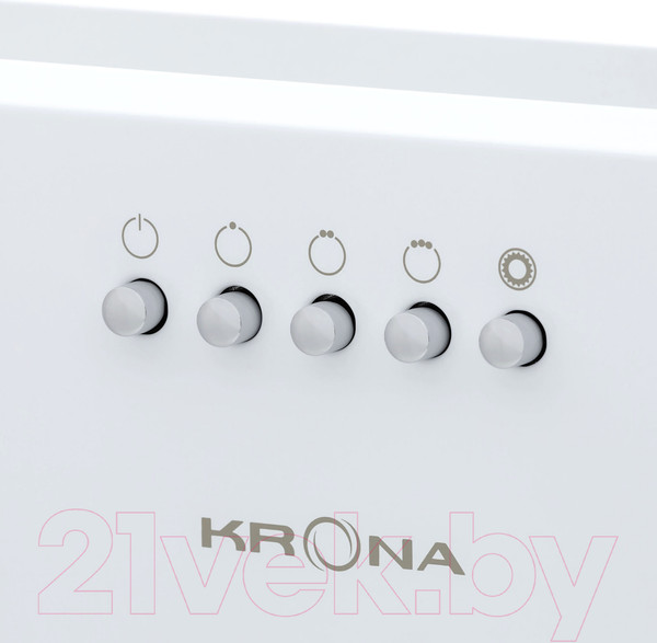 Изображение товара Вытяжка скрытая Krona Ameli 600 PB / 00021455 (белый)