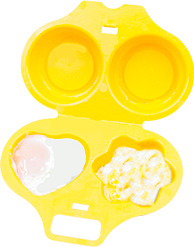 Изображение товара Форма для приготовления яиц Berossi Express ИК 34934000 (желтый)