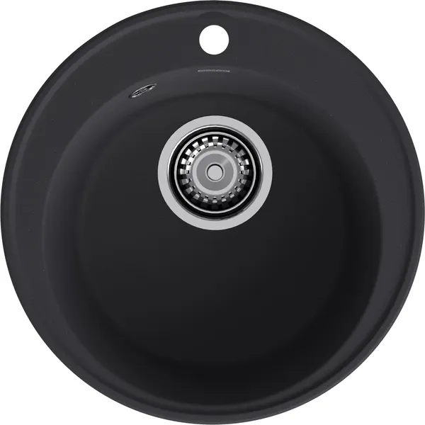 Изображение товара Мойка кухонная GranFest Quarz GF-Z08 (черный)