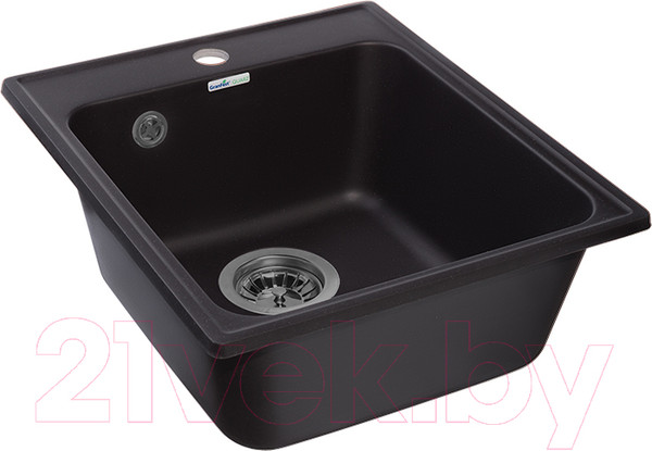 Изображение товара Мойка кухонная GranFest Quarz GF-Z17 (черный)