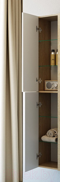 Изображение товара Шкаф-пенал для ванной Aqwella Майами / Mai.05.03