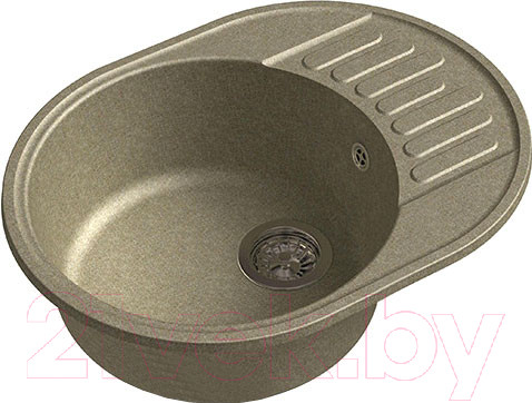 Изображение товара Мойка кухонная GranFest Quarz GF-Z58 (песочный)