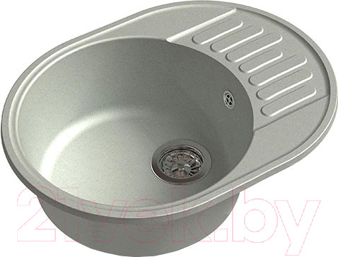Изображение товара Мойка кухонная GranFest Quarz GF-Z58 (серый)