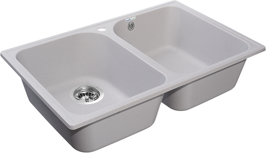 Изображение товара Мойка кухонная GranFest Quarz GF-Z15 (серый)