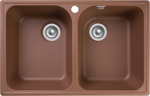 Изображение товара Мойка кухонная GranFest Quarz GF-Z15 (терракот)