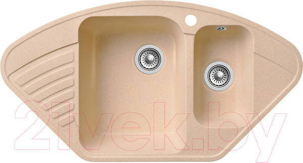 Изображение товара Мойка кухонная GranFest Quarz GF-Z14 (бежевый)