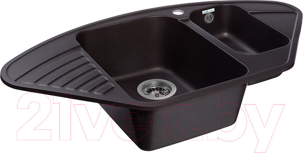 Изображение товара Мойка кухонная GranFest Quarz GF-Z14 (черный)