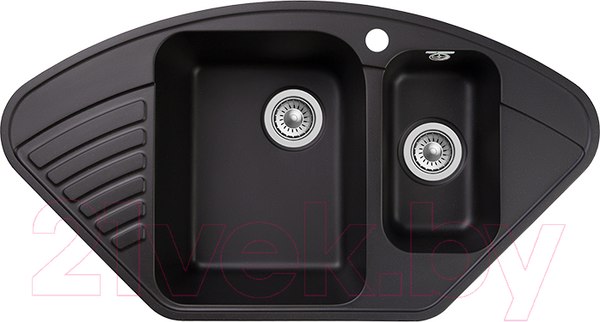Изображение товара Мойка кухонная GranFest Quarz GF-Z14 (черный)
