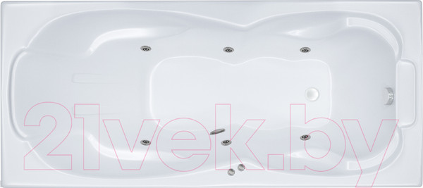 Изображение товара Ванна акриловая Triton Цезарь 180x80 Базовая (с гидромассажем)