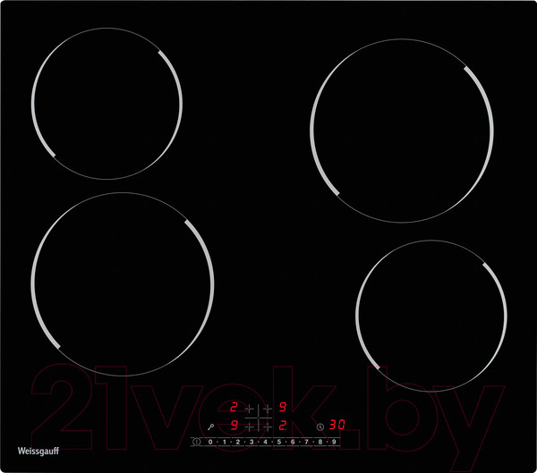 Изображение товара Электрическая варочная панель Weissgauff HV640BS