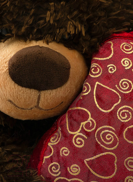 Изображение товара Мягкая игрушка Fancy Медвежонок Чиба с сердцем / МЧС01