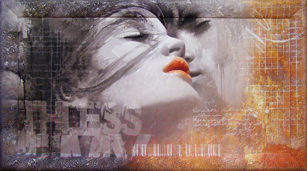 Изображение товара Картина Декарт Романтическая пара 8Л0451 (в раме)