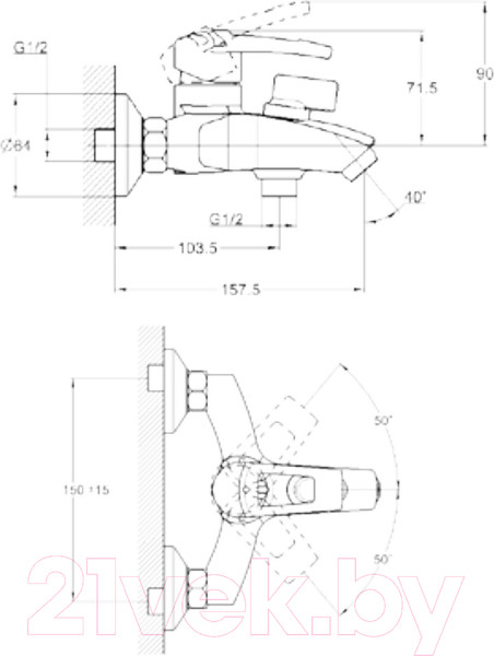 Изображение товара Смеситель G.Lauf LWF3-A113