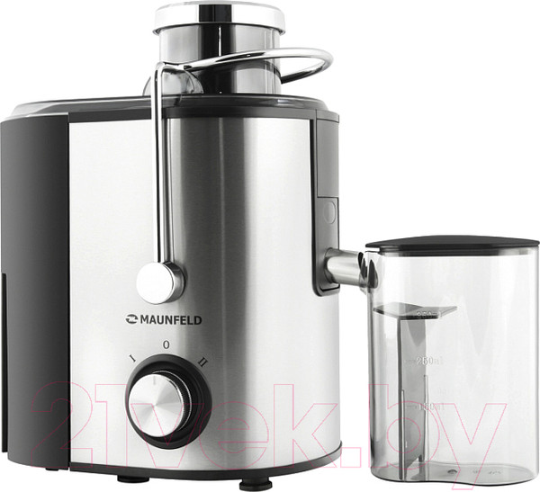 Изображение товара Соковыжималка электрическая Maunfeld MJE.850S (нержавеющая сталь)