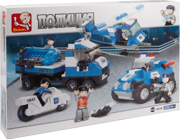 Изображение товара Конструктор Sluban Группа быстрого реагирования / M38-B0190