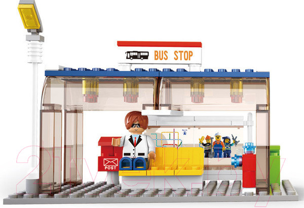 Изображение товара Конструктор Sluban Троллейбус M38-B0332