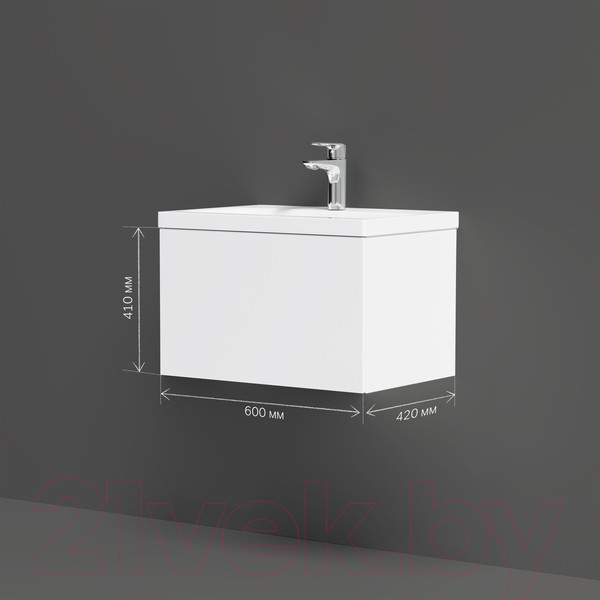 Изображение товара Тумба под умывальник AM.PM Gem M90FHX06021WG