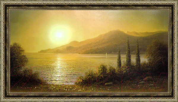 Изображение товара Картина Декарт Крымский закат 8Л0500 (в раме)