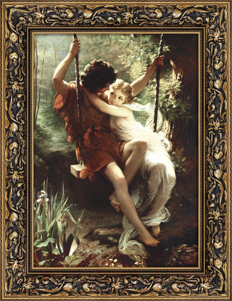 Изображение товара Картина Декарт "Качели" 8Л0231 (в раме)