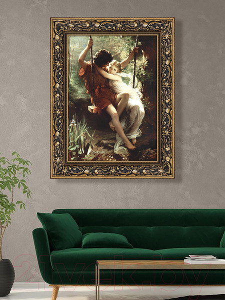 Изображение товара Картина Декарт "Качели" 8Л0231 (в раме)