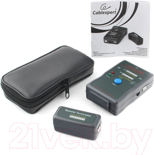 Изображение товара Кабельный тестер Cablexpert NCT-2