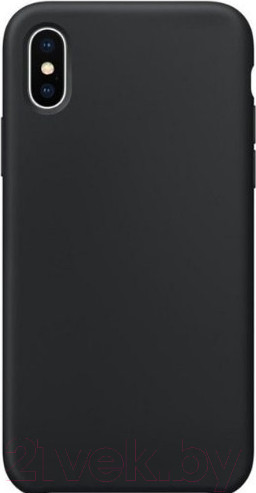 Изображение товара Чехол-накладка Case Repro для iPhone X TPU (черный матовый)